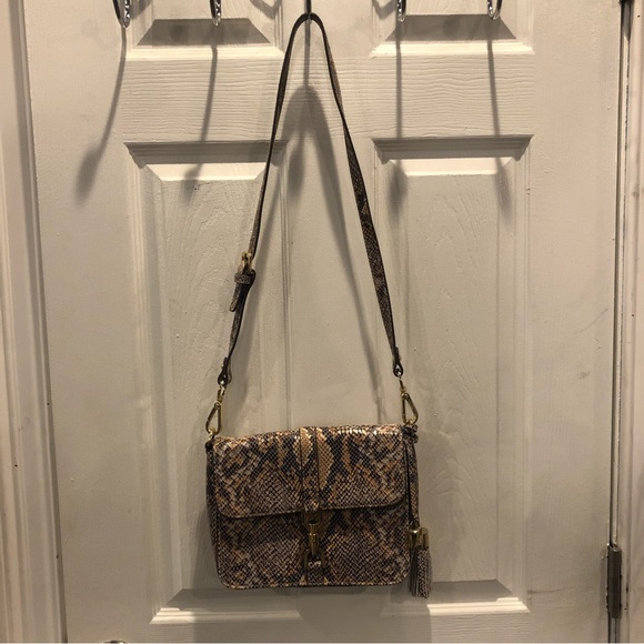 GILI Got It Love It Leather Snakeskin Bag - Picture 3 of 8